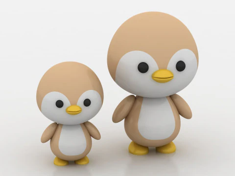 3D модель пингвина 3D Принт Модель