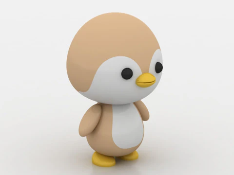 3D penguin model 3D Print Model