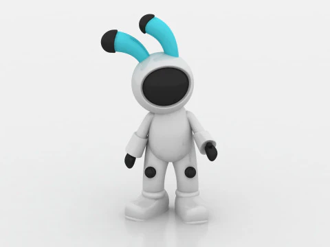 Sevimli uzaylı 3D 3D Baskı Modeli