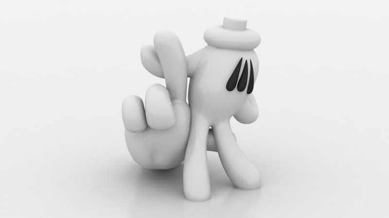 3D abstract character 3Dプリントモデル .c4d .max .obj .3ds .fbx .stl .blend 