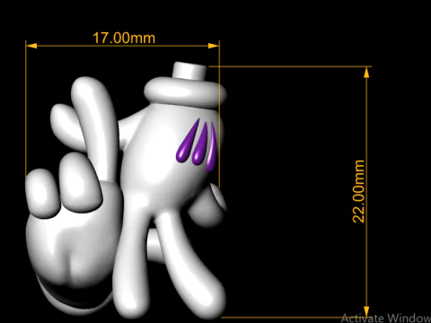 3D abstract character 3D Print Model