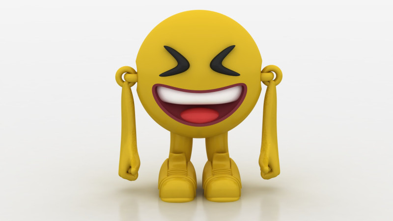 3D emoji model 3Dプリントモデル .c4d .max .obj .3ds .fbx .stl .blend