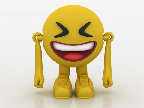 Model emoji 3D Model Cetak 3D