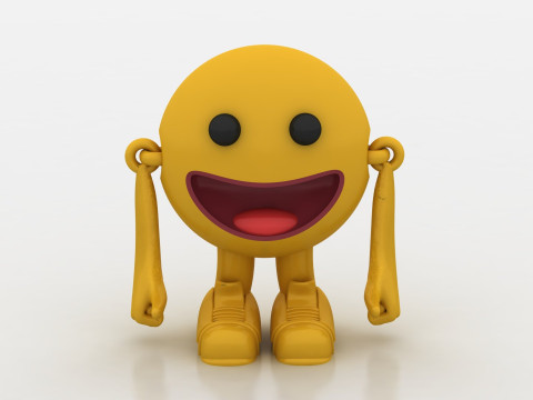 Cartoon emoji 3D 打印模型