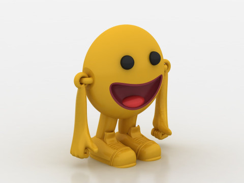 Cartoon emoji 3D 프린트 모델
