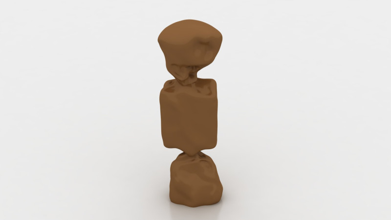 Abstract 3D प्रिंट मॉडल .c4d .max .obj .3ds .fbx .stl .blend 