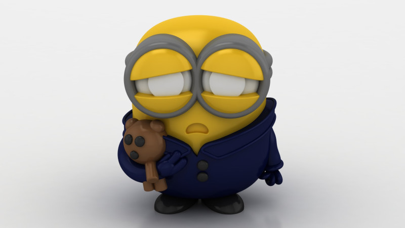 3D cartoon character Modèles 3D en vedette .c4d .max .obj .3ds .fbx .stl .blend