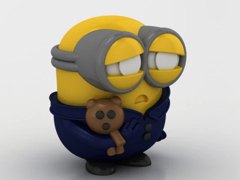 3D cartoon character 3D Print Model