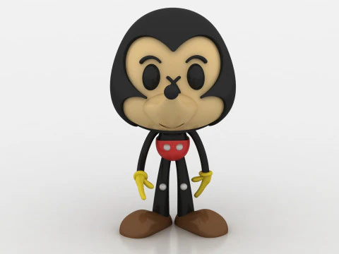 Stylizowany charakter Model do druku 3D