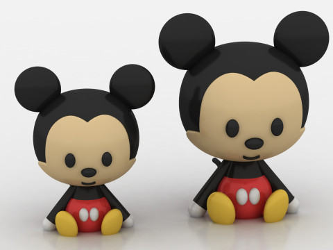 Chibi mouse toy Modelo de impresión 3D
