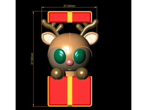 Rudolph toy model Model do druku 3D