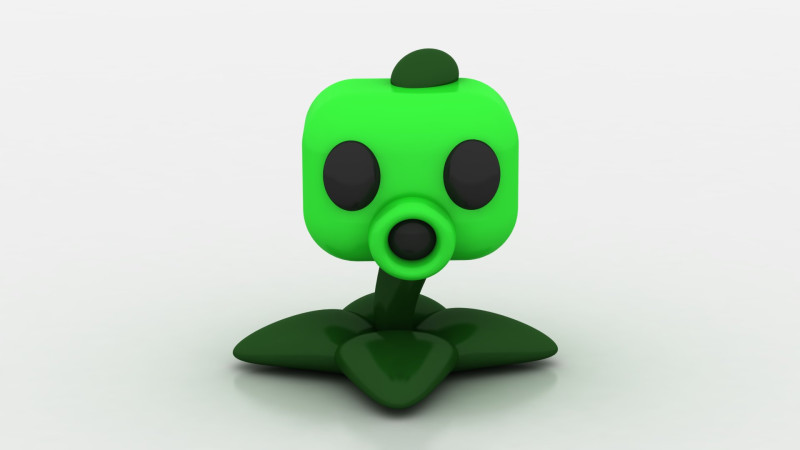 3D plant model 3D 打印模型 .c4d .max .obj .3ds .fbx .stl .blend