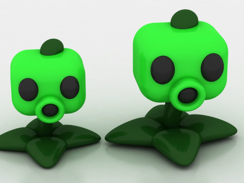 3D plant model 3Dプリントモデル