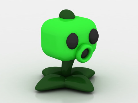 3D plant model 3Dプリントモデル