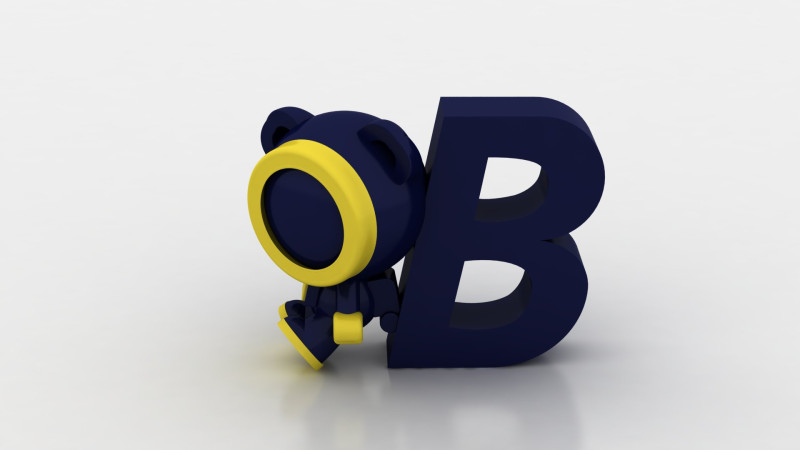 Cartoon bear toy 3D 打印模型 .c4d .max .obj .3ds .fbx .stl .blend