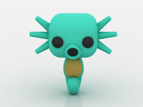 3D aquatic creature model Modelo de impresión 3D