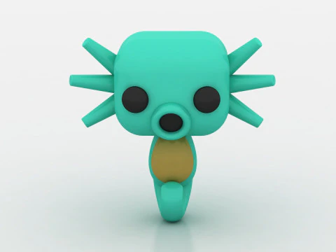 3D水生生物モデル 3Dプリントモデル