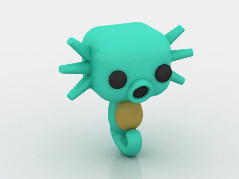 modelo 3d de criatura acu&aacute;tica Modelo de impresión 3D