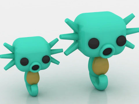 modelo 3d de criatura acu&aacute;tica Modelo de impresión 3D