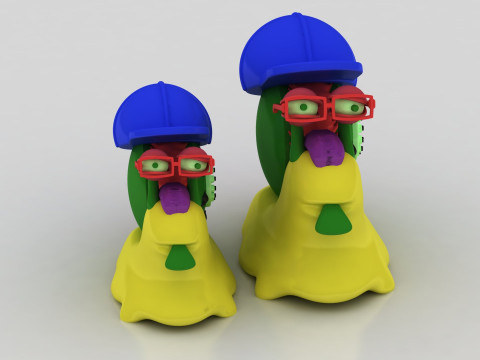 Quirky toy design Modelo de Impressão 3D