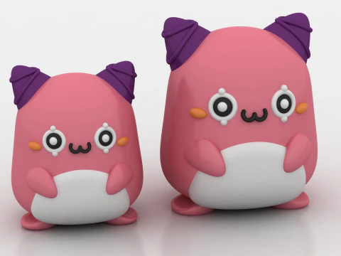 3D kawaii character 3D Print Model