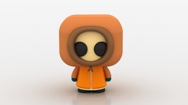 3D winter character 3D 打印模型 .c4d .max .obj .3ds .fbx .stl .blend