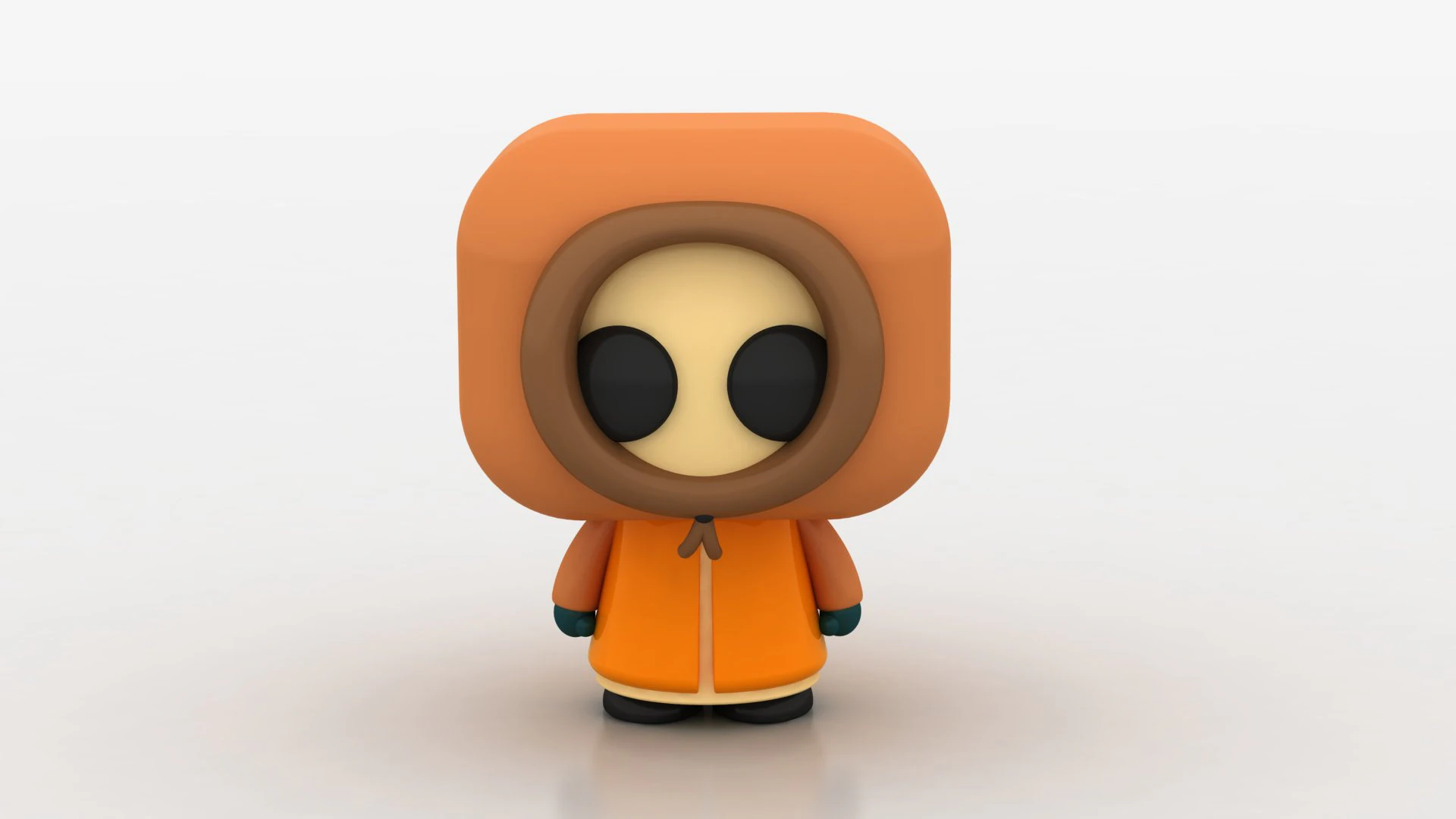 3D winter character 3D Print Model .c4d .max .obj .3ds .fbx .stl .blend 