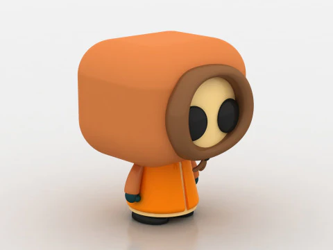 3D winter character 3D Print Model