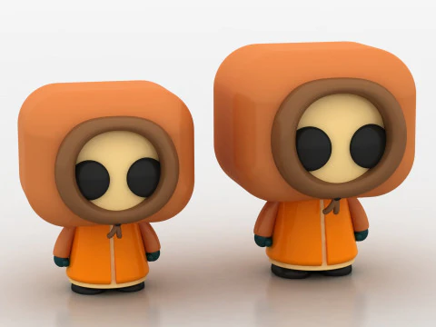 3D winter character 3D Print Model