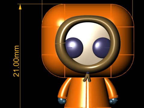 3D winter character 3D 打印模型
