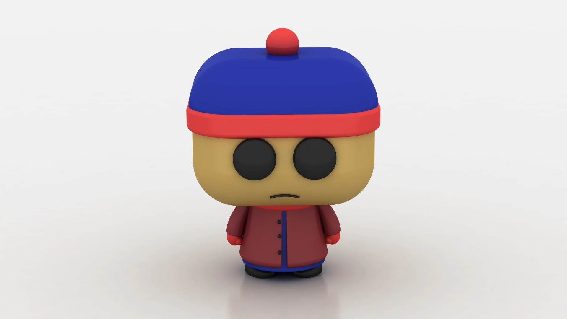 Cartoon toy figure 3D Print Model .c4d .max .obj .3ds .fbx .stl .blend 