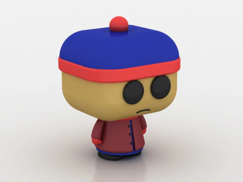 Cartoon toy figure 3D Print Model