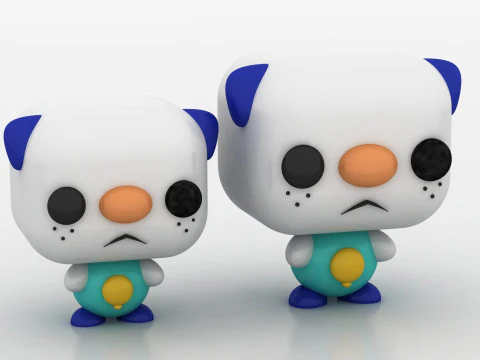 3D twin characters 3D Print Model