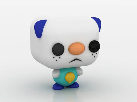 3D twin characters 3D Print Model