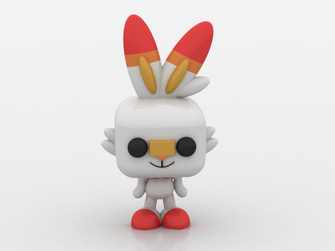 Cute rabbit toy 3D Druckmodell