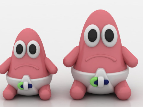 3D baby model 3D Принт Модель