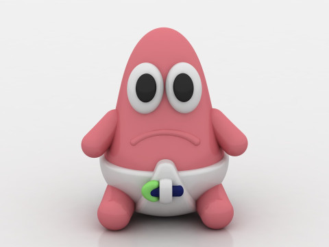 3D baby model 3D Принт Модель