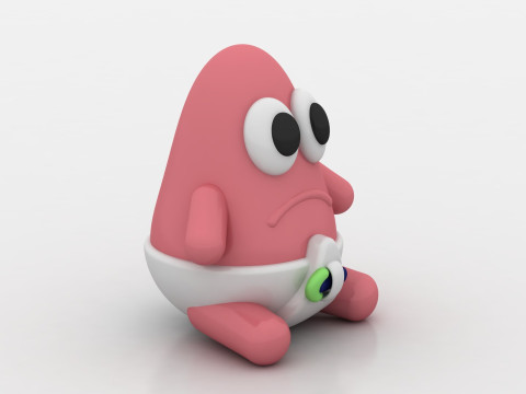 3D baby model 3D Принт Модель