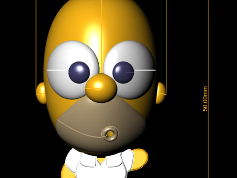Stylized toy 3D Print Model