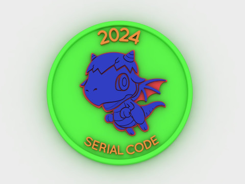 Collectible token 3D 打印模型