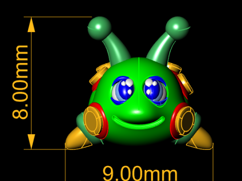 Caterpillar toy 3D Print Model