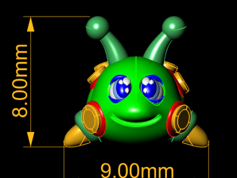 Caterpillar toy 3D Print Model
