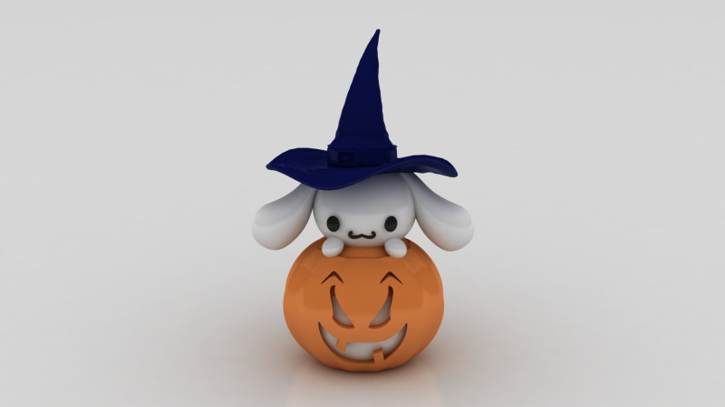 Halloween character 3D 打印模型 .c4d .max .obj .3ds .fbx .stl .blend
