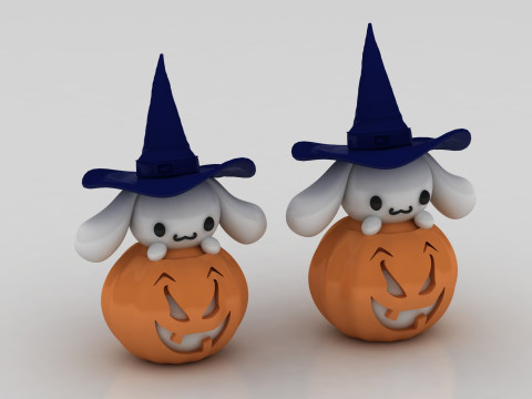Halloween character 3D 打印模型