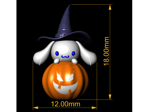 Halloween character 3D 打印模型