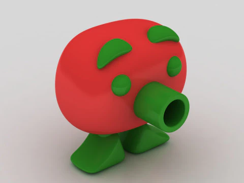 Dwarf character 3D Print Model