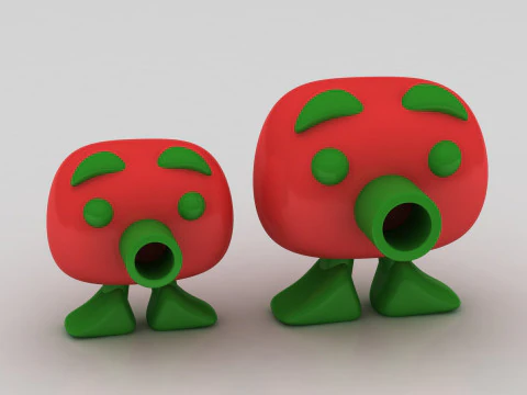 Dwarf character 3D Print Model