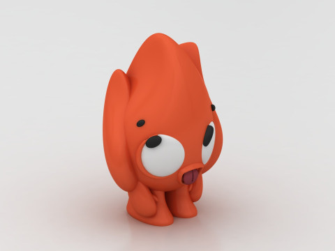 Flame character Modelo de impresión 3D