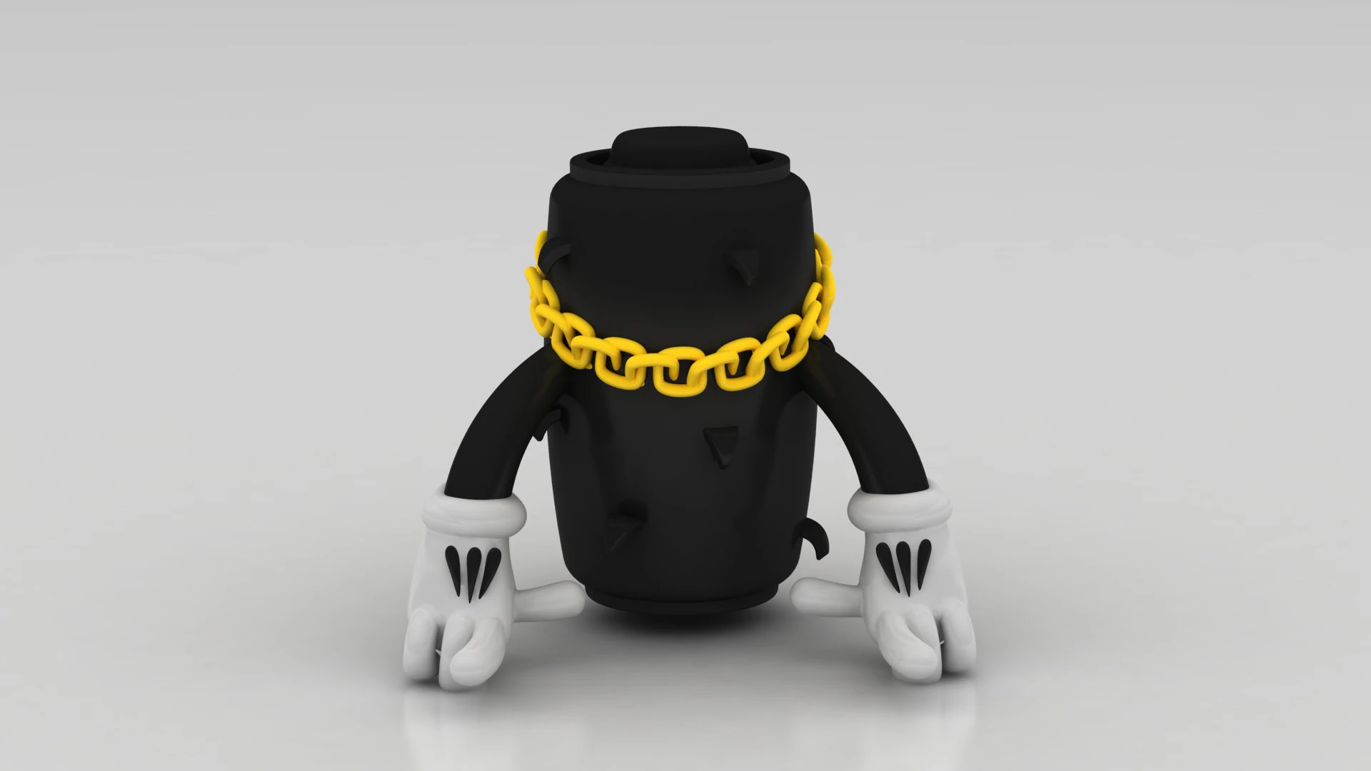 Stylized 3D cartoon character model 3D Print Model .c4d .max .obj .3ds .fbx .stl .blend