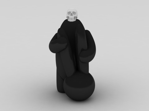 Grim reaper character 3D 打印模型
